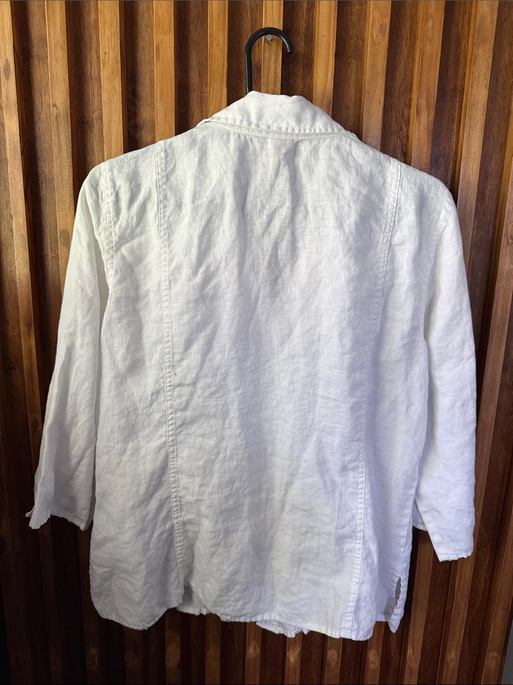 Vintage Ecologie 100% linen Buttoned Front Classic fit Shirt. Size XL run small - Picture 3 of 7